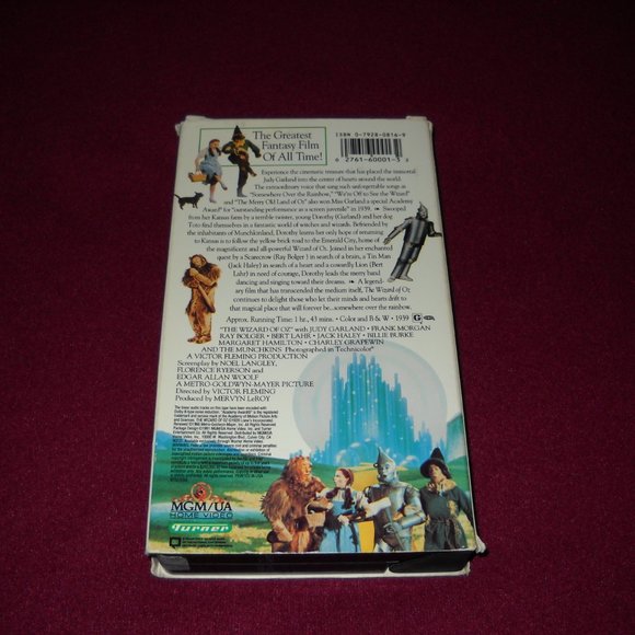 Wizard of Oz Movie VHS - Picture 2 of 4